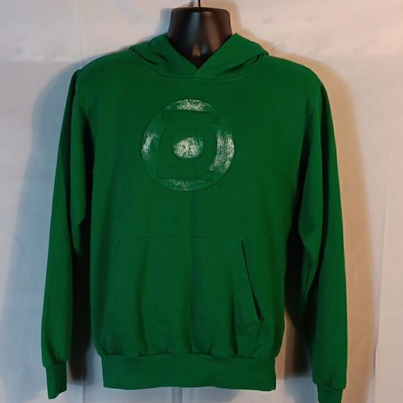 Vtg Green Lantern from Six Flags Hoodie - Picture 6 of 6